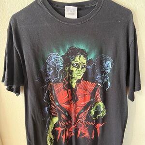 Hanes Black Michael Jackson Graphic Tee